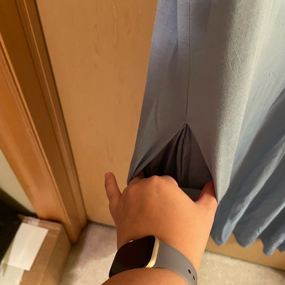 Women's Pink Lily Ankle Length T-Shirt Dress - Picture 4 of 7